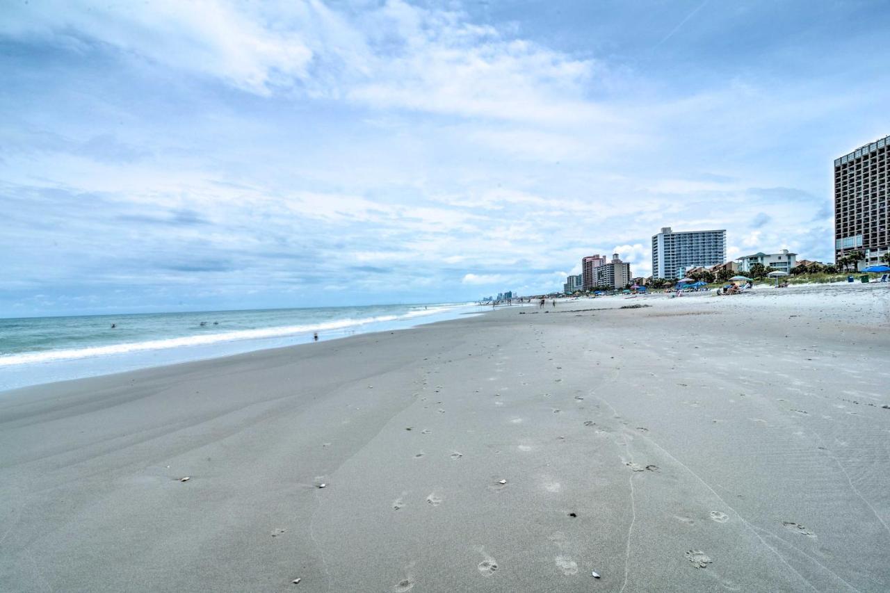Beachfront Resort Condo With Pool View And Balcony! Myrtle Beach Exterior foto